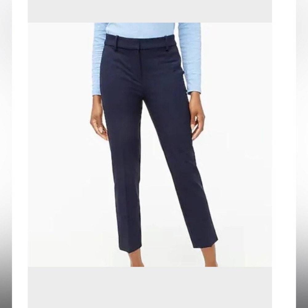 J. Crew Navy Cropped Pants
